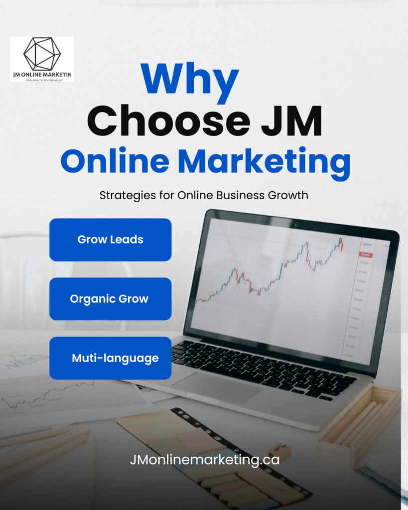 JMonlinemarketing.ca -30 mins free consultation