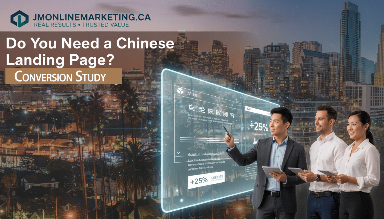 chinese landing page